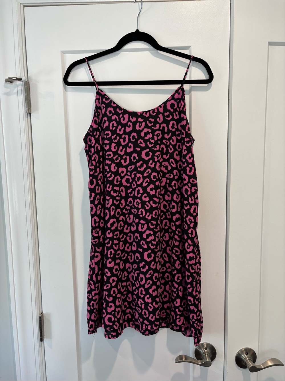 Leopard Print Shift Dress